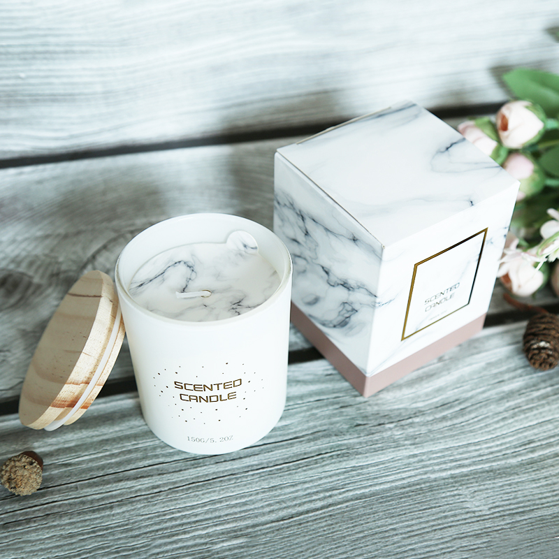 Custom branded scented soy candles with private log Australia for home fragrance